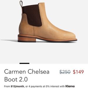 Nisolo Carmen Chelsea Boot 2.0 7.5